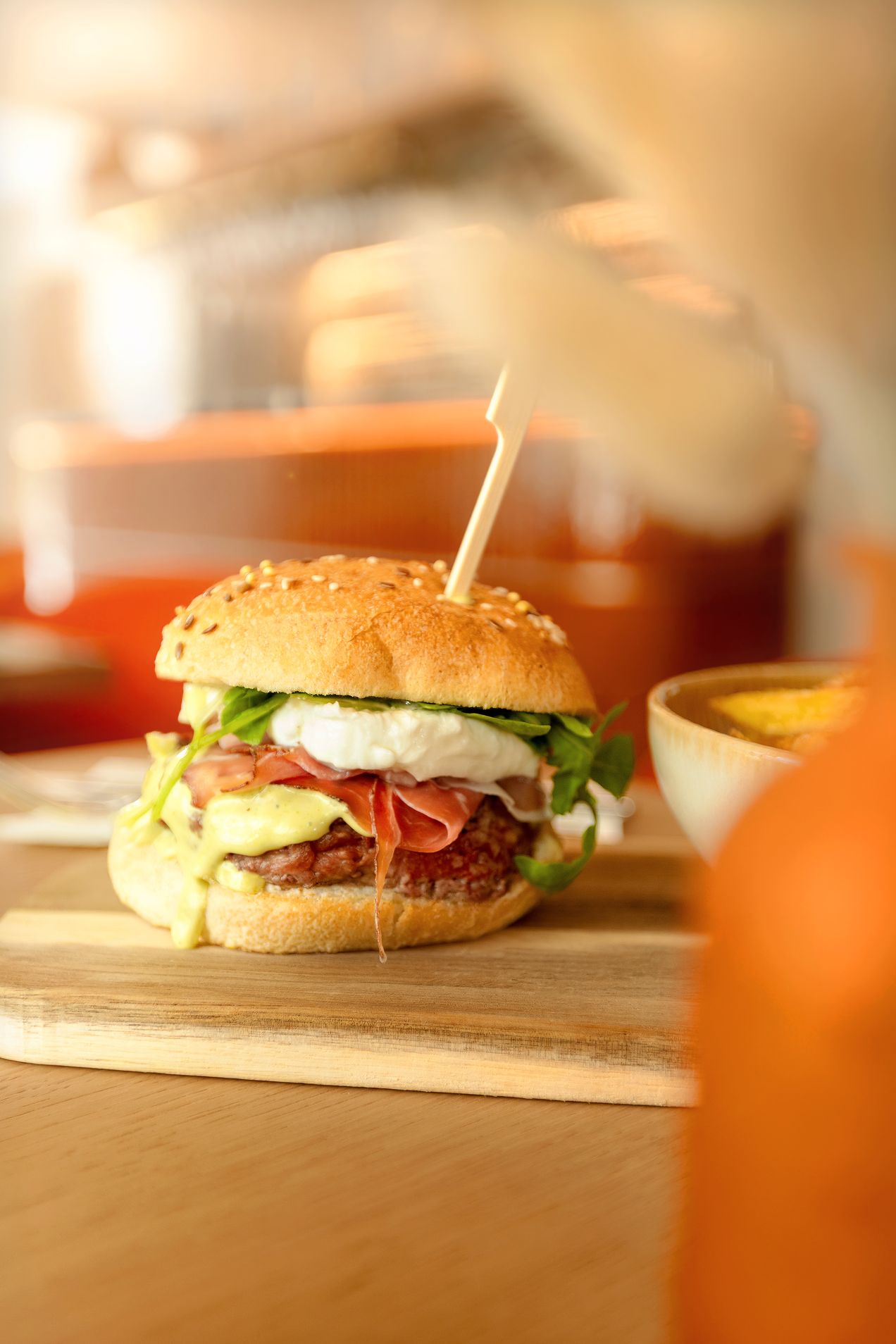 Le burger · Restaurant L'Antiquaire, Vannes